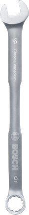 Kunci kombinasi Bosch 6 mm krom vanadium.